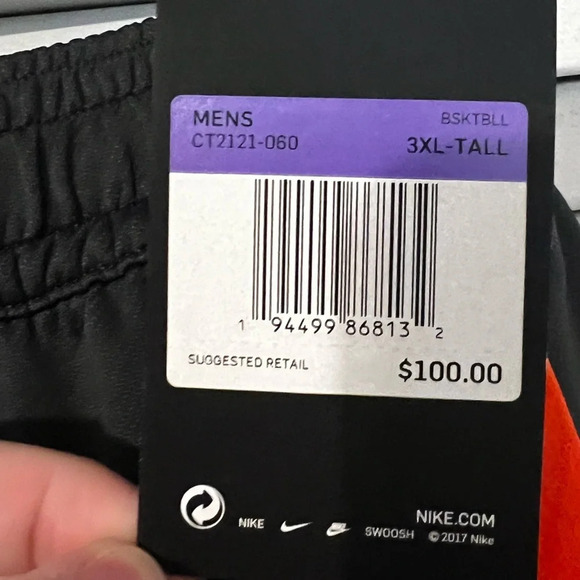 NWT Nike NBA Orlando Magic Snap/Tear Away Pants - Picture 4 of 8